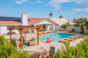 Desert Oasis-Large Pool & Spa, Firepit, Gameroom, Hammocks